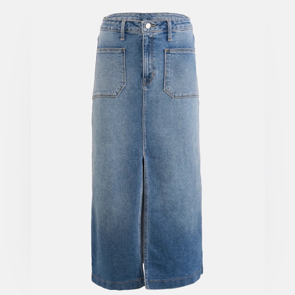 JBD Just Black Denim Utility Maxi Skirt